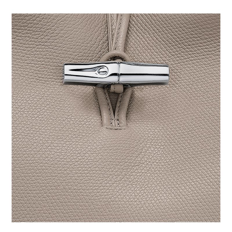 Beige Longchamp Le Roseau L Women Handbag | US-254EBFQTN