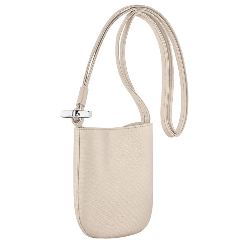 Beige Longchamp Le Roseau S Women Crossbody Bag | US-804TVNSED