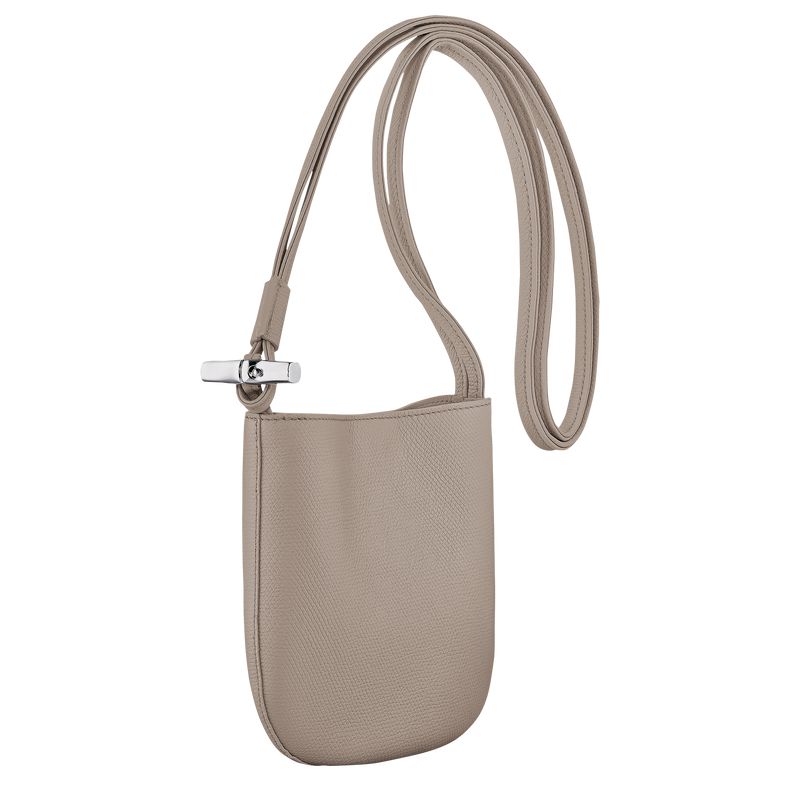 Beige Longchamp Le Roseau S Women Crossbody Bag | US-712DBRFSK