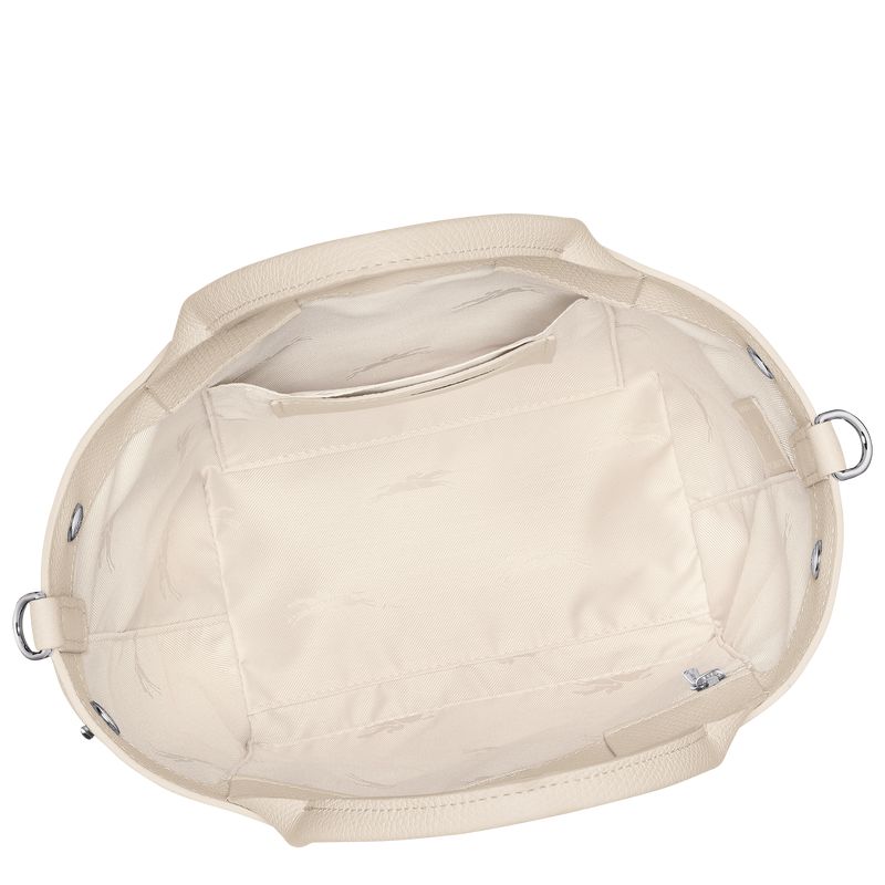 Beige Longchamp Le Roseau S Women Handbag | US-460MCIVAD