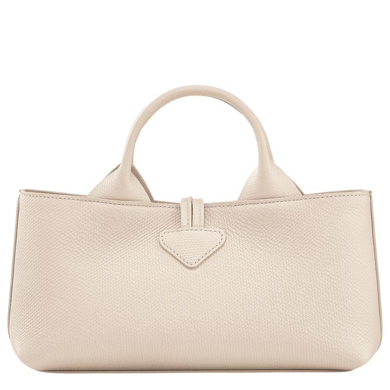 Beige Longchamp Le Roseau S Women Handbag | US-032BVXSCZ