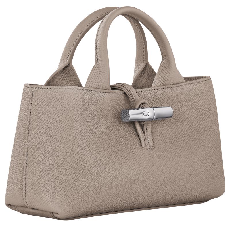 Beige Longchamp Le Roseau S Women Handbag | US-428LAJMQP
