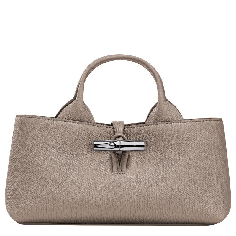 Beige Longchamp Le Roseau S Women Handbag | US-428LAJMQP