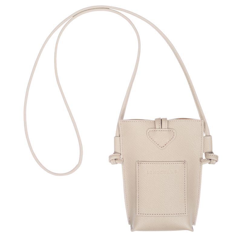 Beige Longchamp Le Roseau Women Phone Case | US-271OTLIES