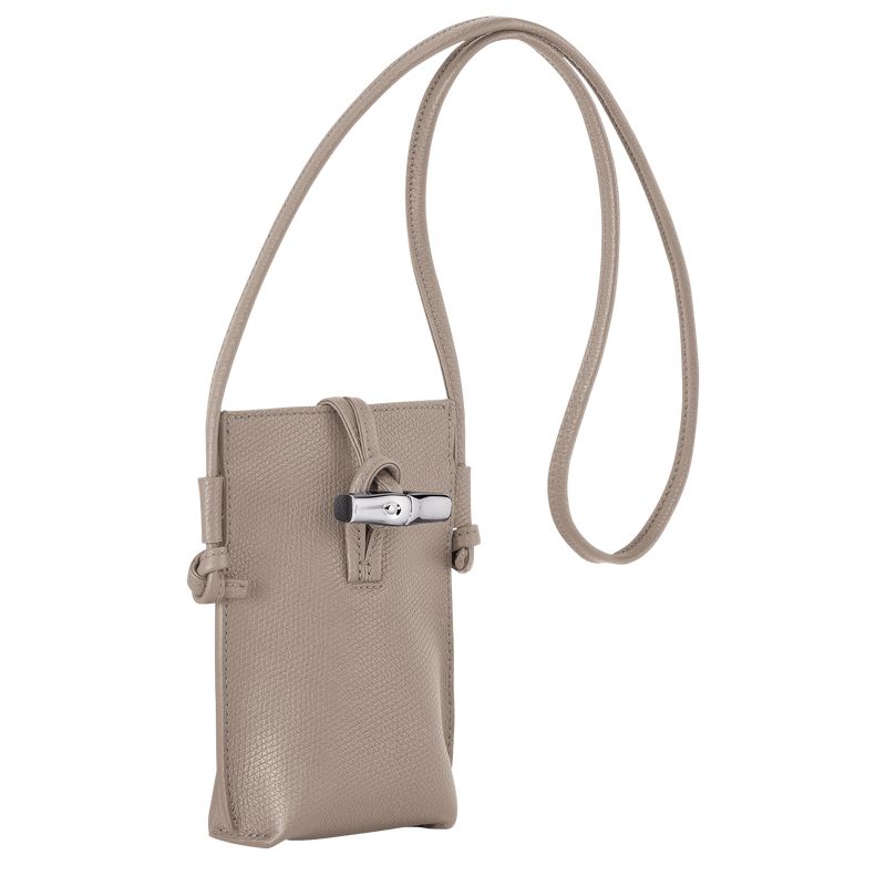 Beige Longchamp Le Roseau Women Phone Case | US-809BYDXGF