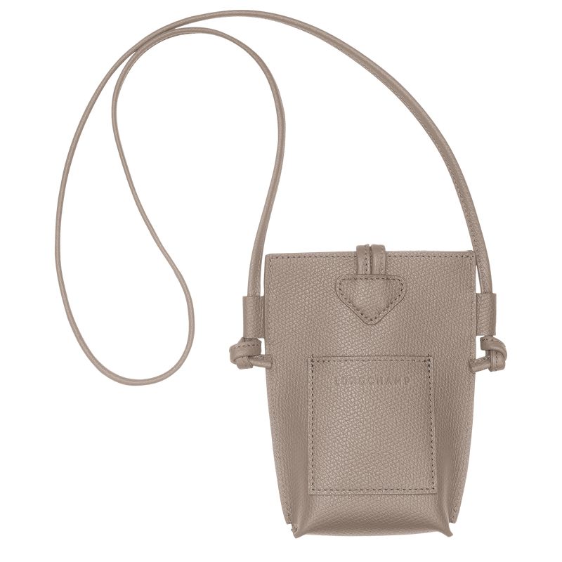 Beige Longchamp Le Roseau Women Phone Case | US-809BYDXGF
