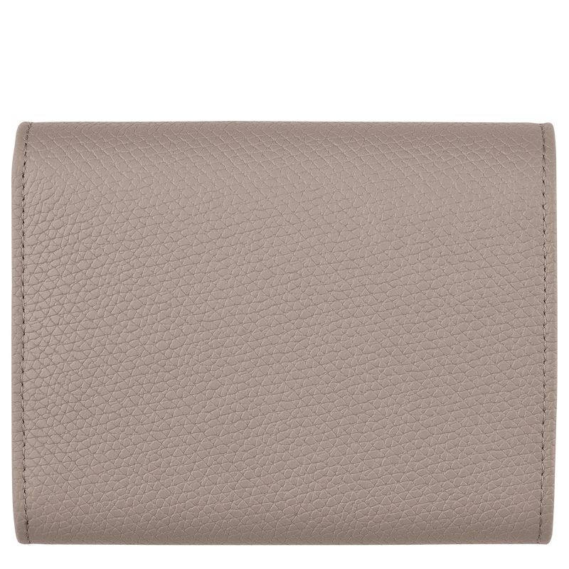 Beige Longchamp Le Roseau Women Wallet | US-975XJSGRN