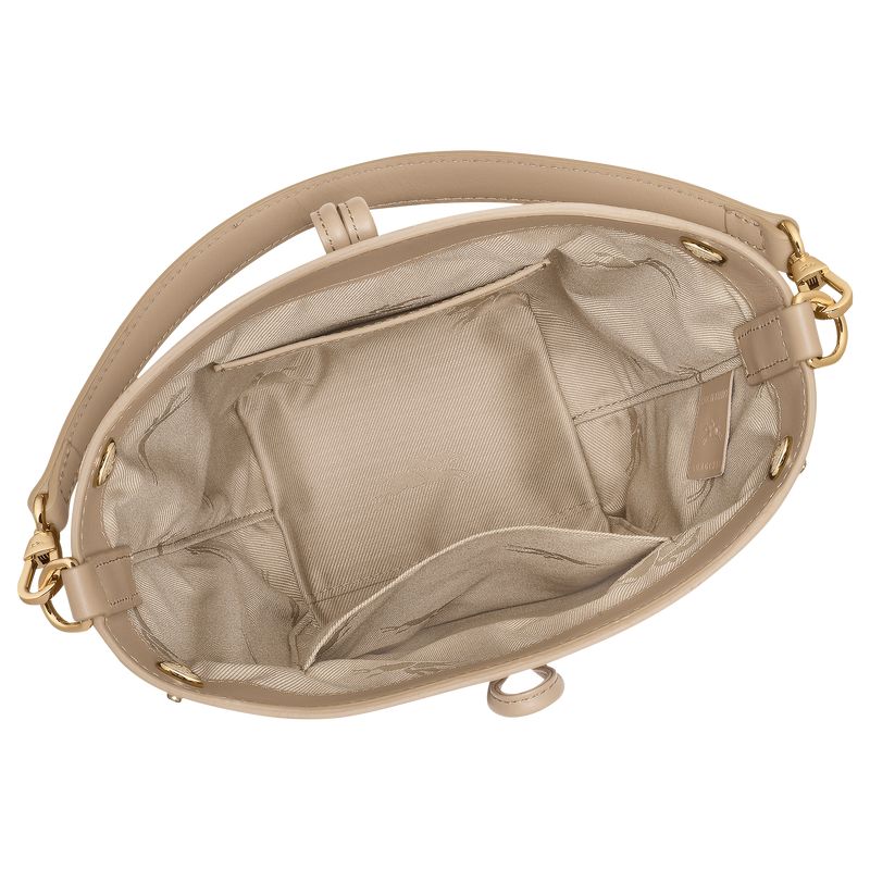 Beige Longchamp Le Roseau Xs Women Bucket Bag | US-561JVSXRP