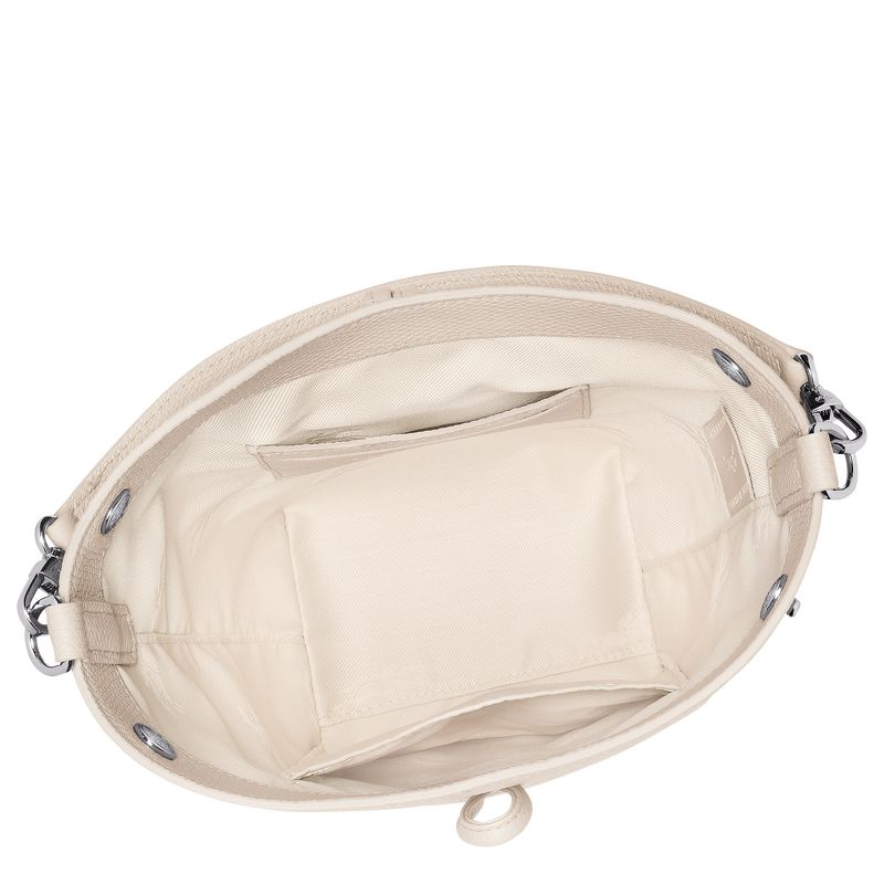 Beige Longchamp Le Roseau Xs Women Bucket Bag | US-657PRLWZX