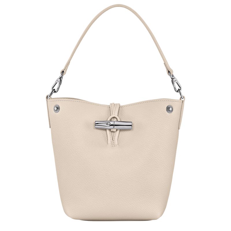 Beige Longchamp Le Roseau Xs Women Bucket Bag | US-657PRLWZX