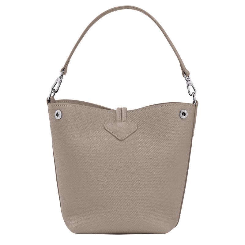 Beige Longchamp Le Roseau Xs Women Bucket Bag | US-281ZLIRDX