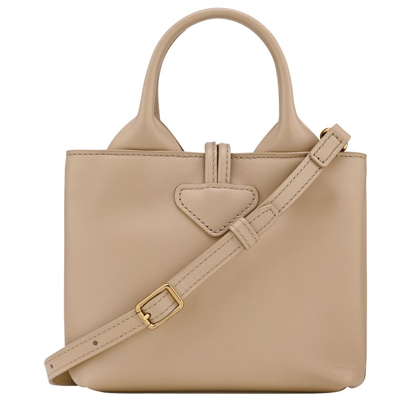 Beige Longchamp Le Roseau Xs Women Handbag | US-245YWPRCG