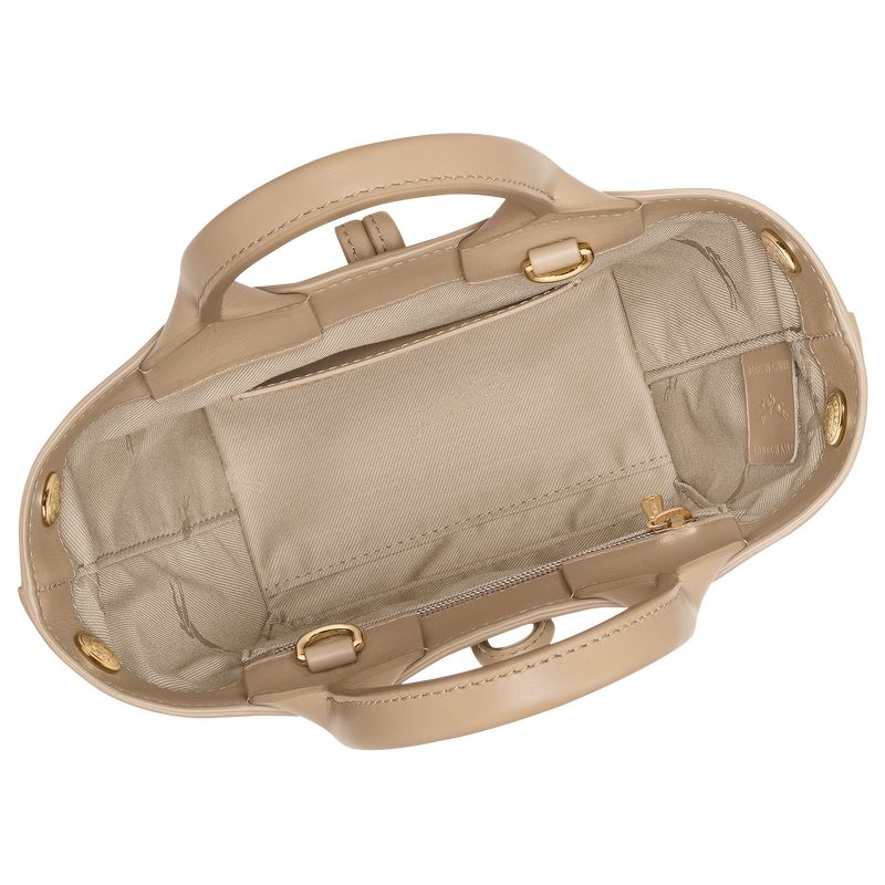 Beige Longchamp Le Roseau Xs Women Handbag | US-245YWPRCG