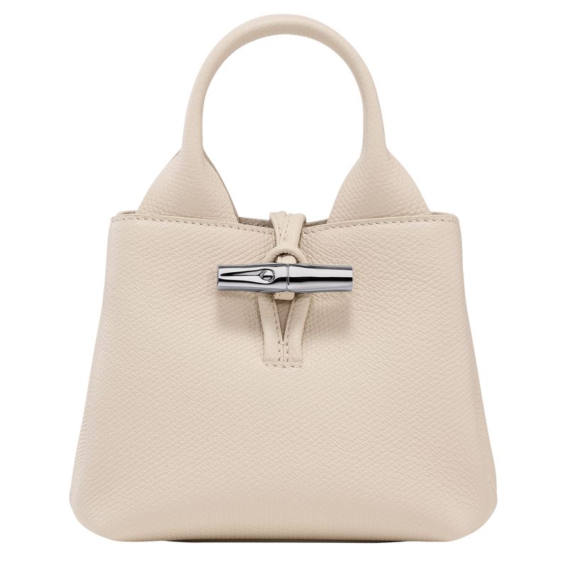 Beige Longchamp Le Roseau Xs Women Handbag | US-754CZILVF