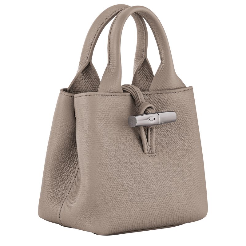 Beige Longchamp Le Roseau Xs Women Handbag | US-736WOKLVR