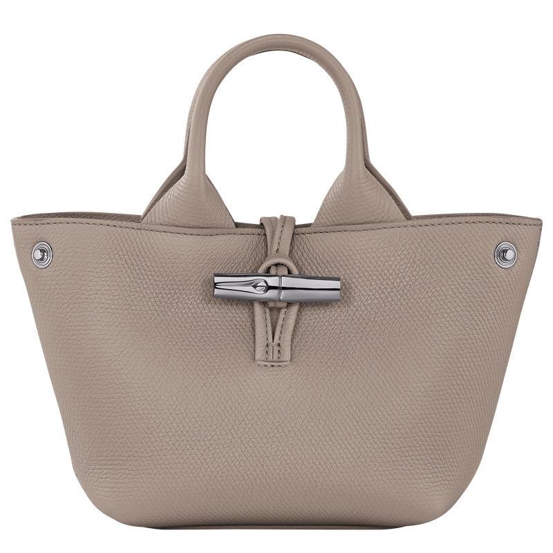 Beige Longchamp Le Roseau Xs Women Handbag | US-736WOKLVR