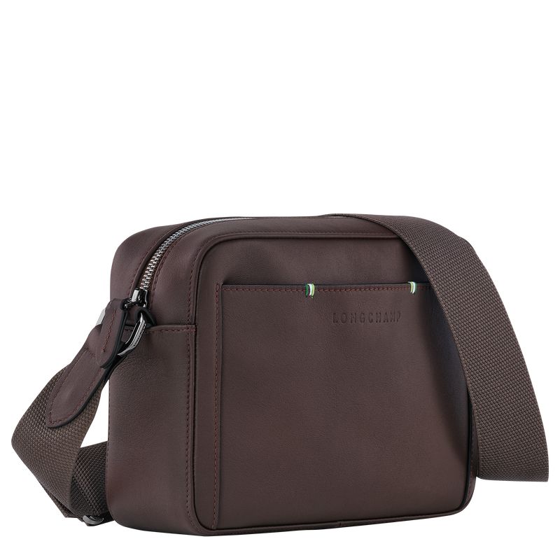 Beige Longchamp Sur Seine Camera Men Crossbody Bag | US-678PFGBWE