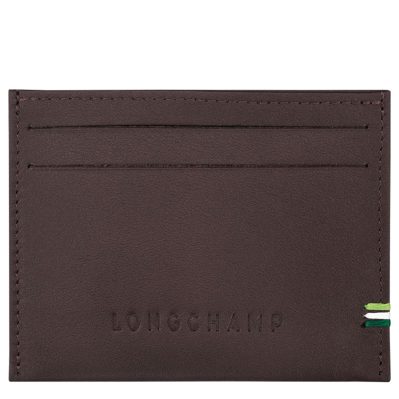 Beige Longchamp Sur Seine Men Card Holder | US-021WKQDRE