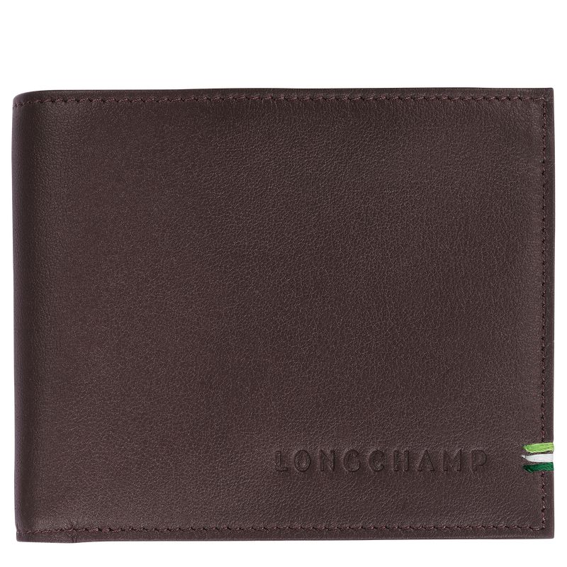 Beige Longchamp Sur Seine Men Wallet | US-357PWACUK