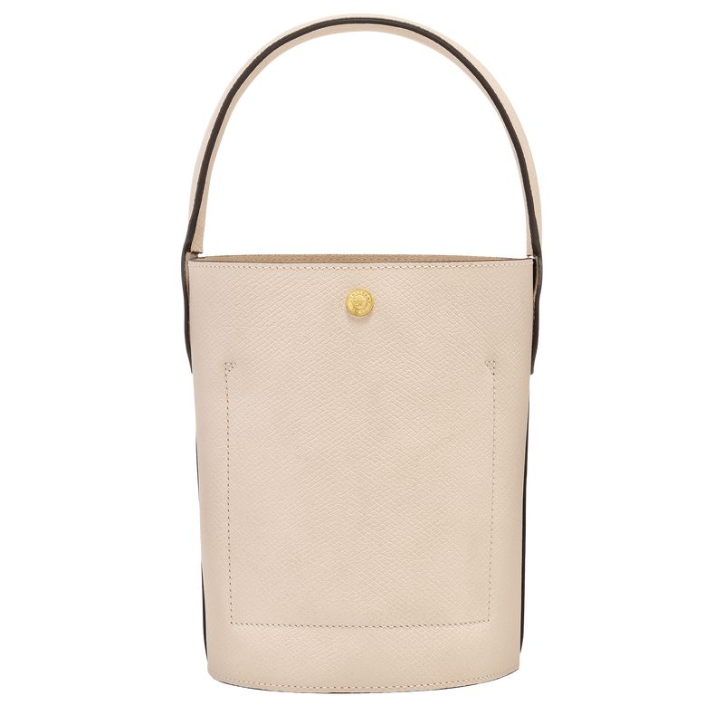 Beige Longchamp Épure S Women Bucket Bag | US-852SWZRHM