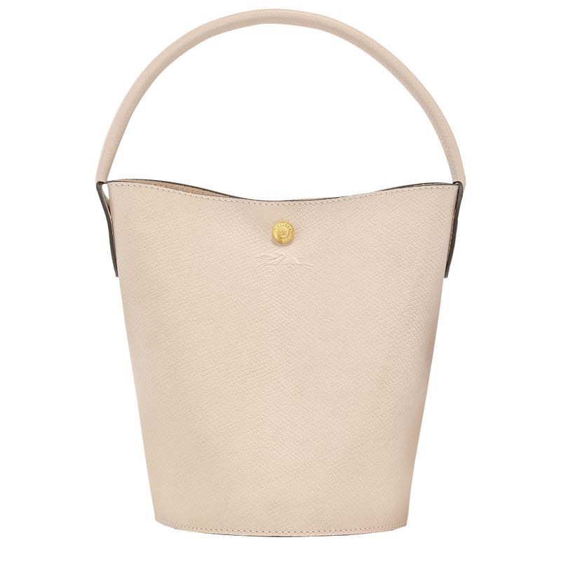 Beige Longchamp Épure S Women Bucket Bag | US-852SWZRHM