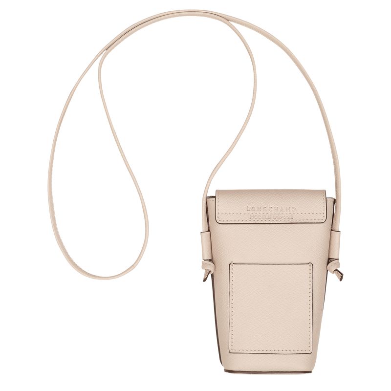 Beige Longchamp Épure With Leather Lace Men Phone Case | US-021ZVCDGU