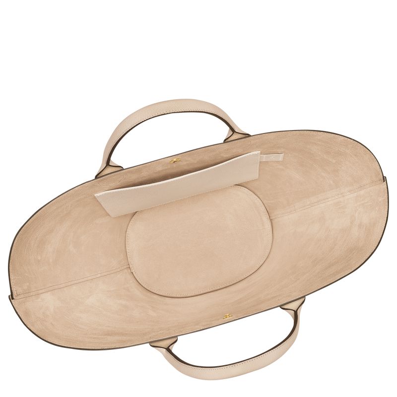 Beige Longchamp Épure Xl Women Tote Bag | US-359MEWSFB