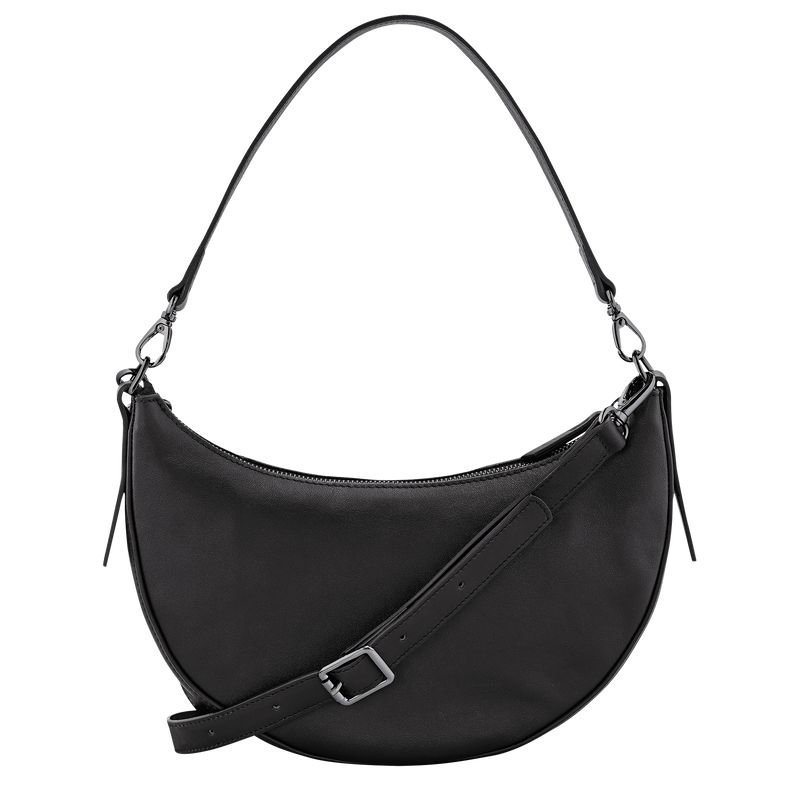 Black Longchamp 3D S Women Crossbody Bag | US-154TKHSJL
