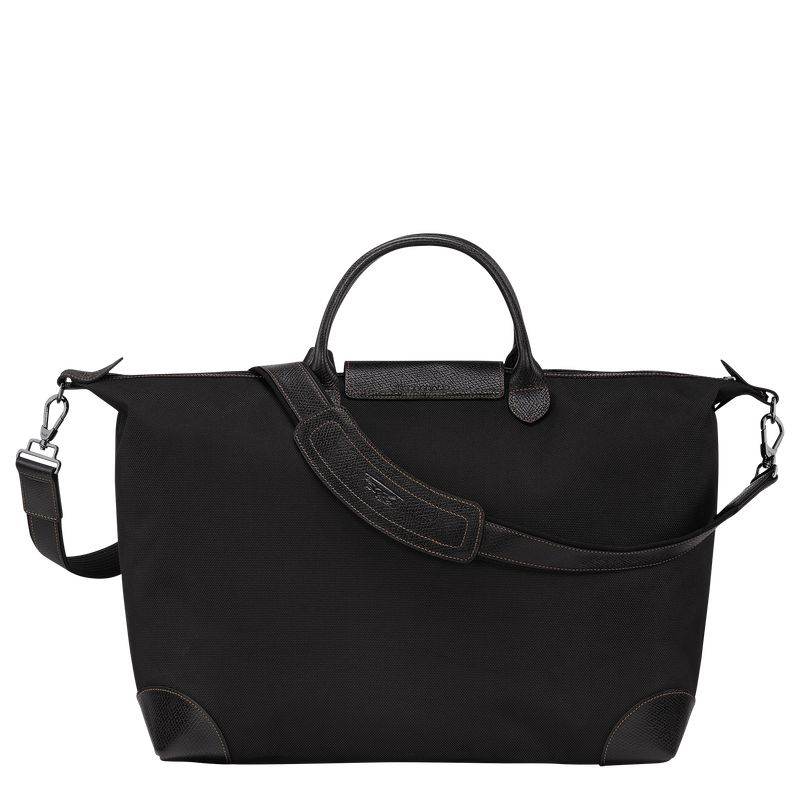 Black Longchamp Boxford L Men Travel Bag | US-348DQSFHT