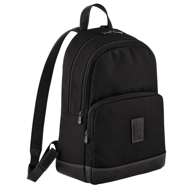 Black Longchamp Boxford Men Backpack | US-738VONFCH