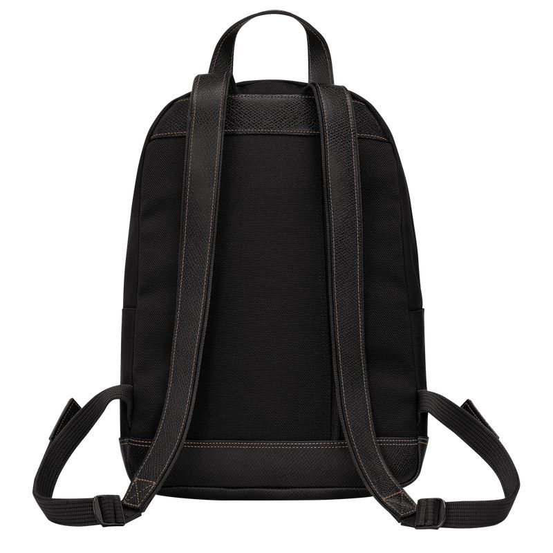 Black Longchamp Boxford Men Backpack | US-738VONFCH