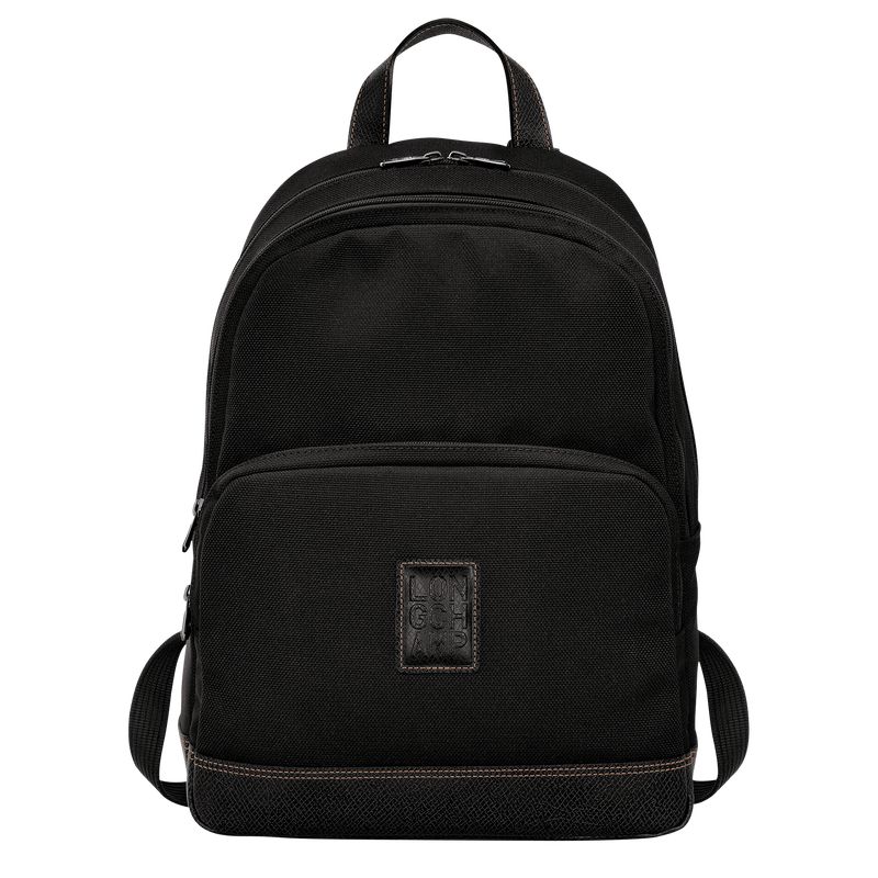 Black Longchamp Boxford Men Backpack | US-738VONFCH