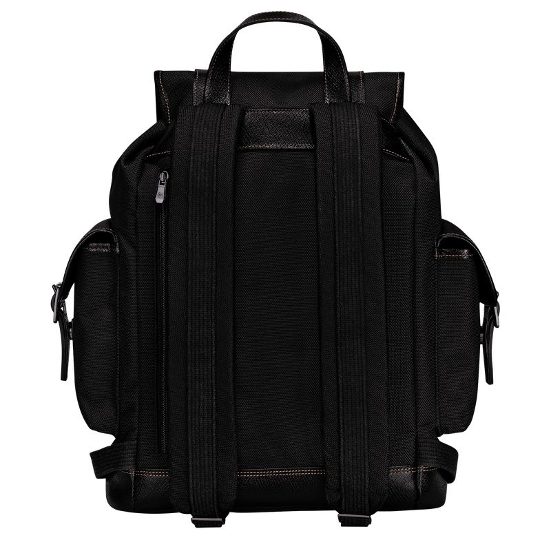 Black Longchamp Boxford Men Backpack | US-674ERZFDU