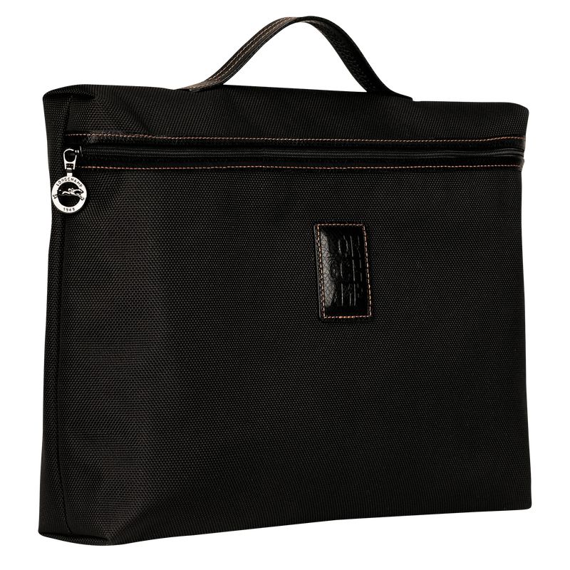 Black Longchamp Boxford S Men Briefcase | US-683SMYHNG