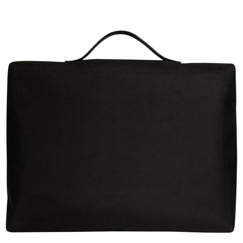 Black Longchamp Boxford S Men Briefcase | US-683SMYHNG