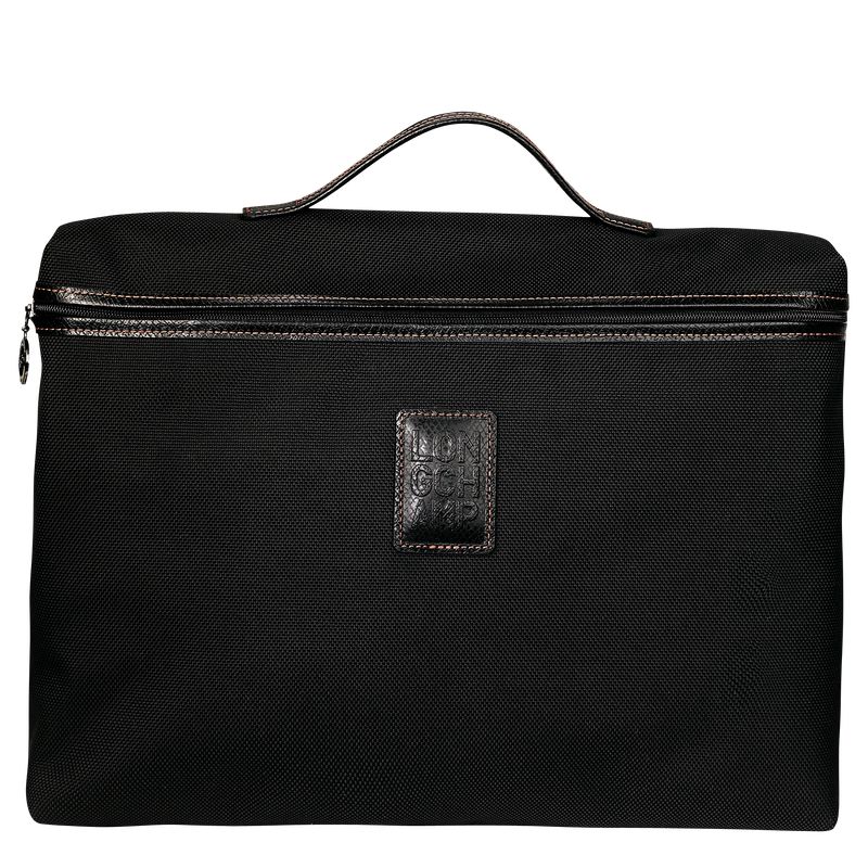 Black Longchamp Boxford S Men Briefcase | US-683SMYHNG