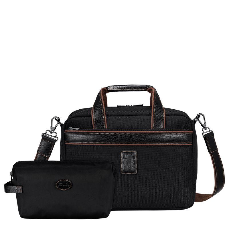Black Longchamp Boxford S Men Travel Bag | US-746YAQLWP