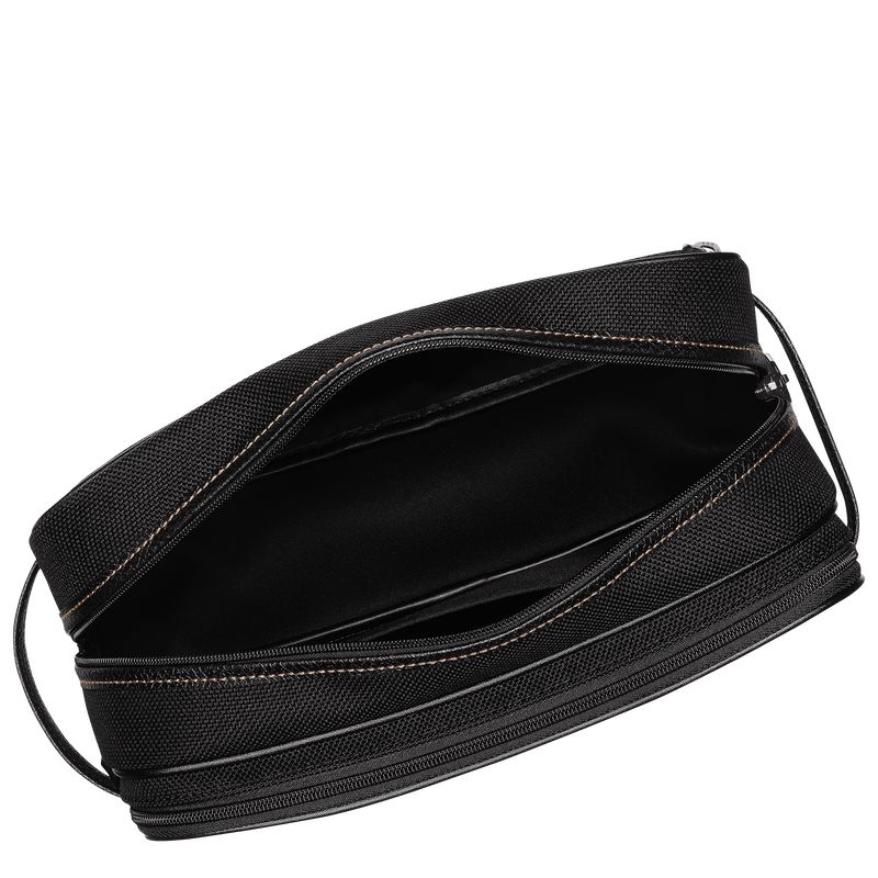Black Longchamp Boxford Women Toiletry Bags | US-201TPBWDZ