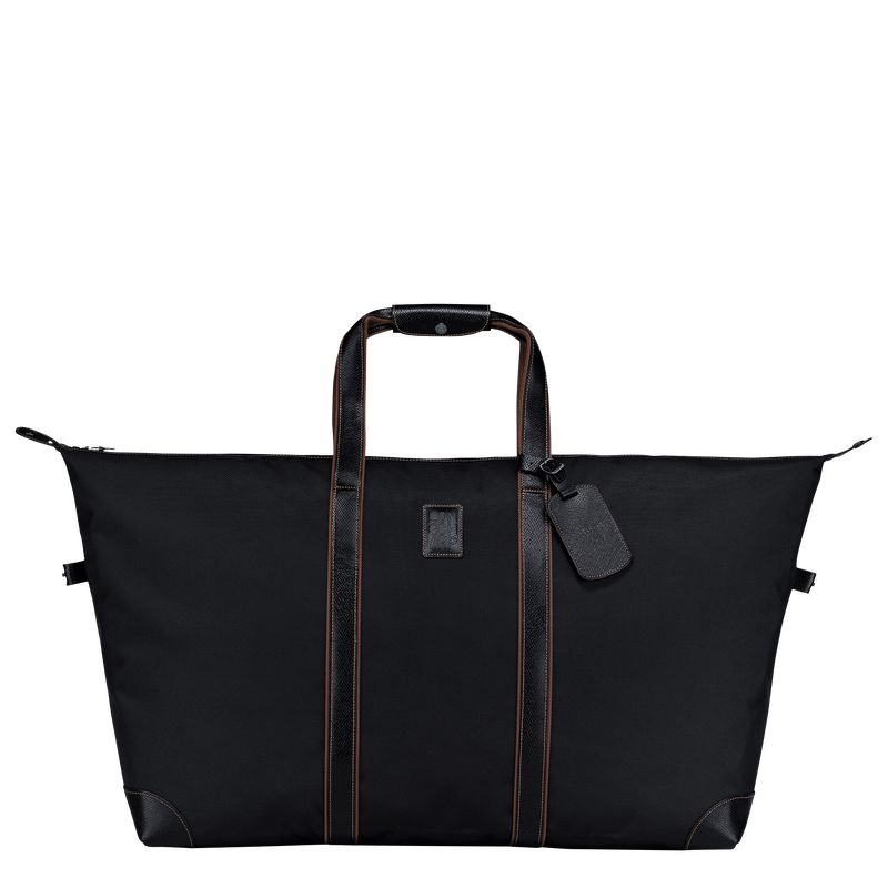 Black Longchamp Boxford Xl Women Travel Bag | US-164VBXAZH