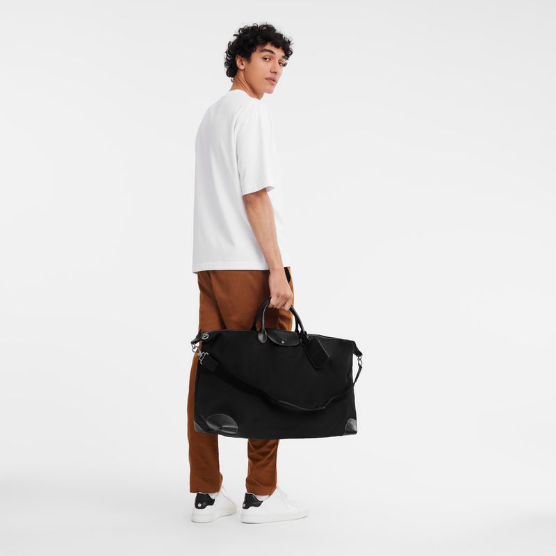 Black Longchamp Boxford Xl Women Travel Bag | US-209RKUAHW