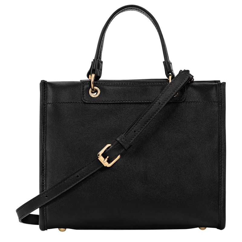 Black Longchamp Cabas S Women Handbag | US-749BIJEZW