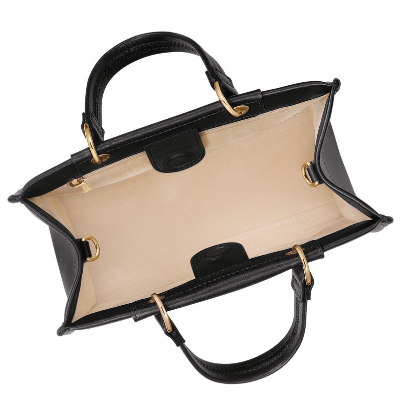 Black Longchamp Cabas S Women Handbag | US-749BIJEZW