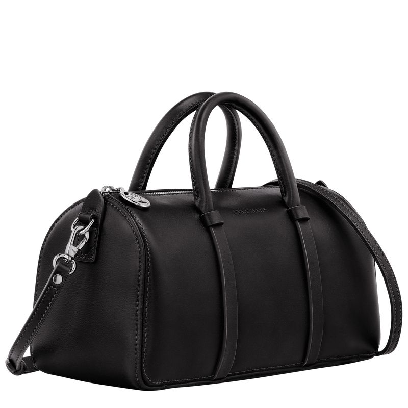 Black Longchamp Daylong M Women Handbag | US-679WZTMFX