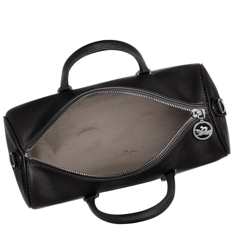 Black Longchamp Daylong M Women Handbag | US-679WZTMFX