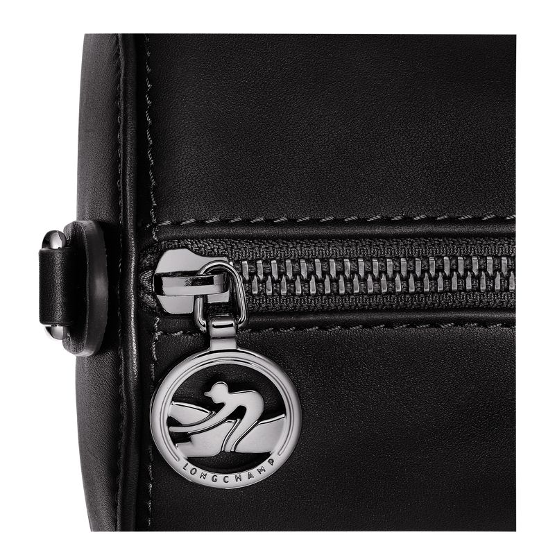 Black Longchamp Daylong M Women Handbag | US-679WZTMFX
