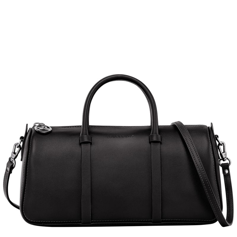 Black Longchamp Daylong M Women Handbag | US-679WZTMFX