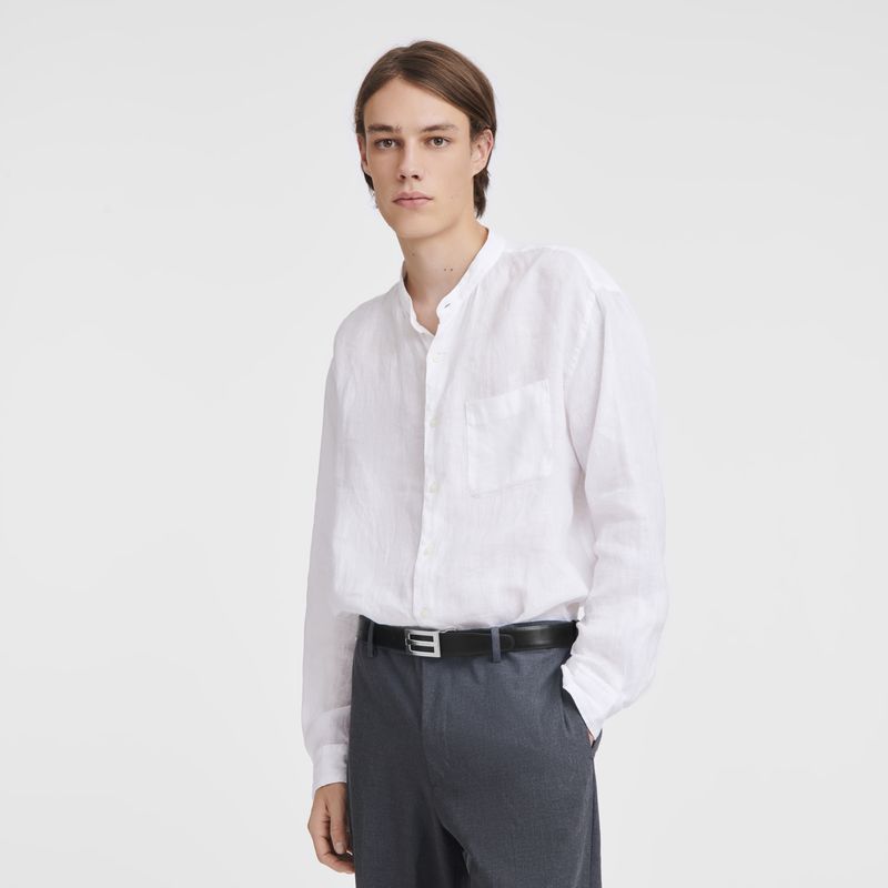 Black Longchamp Delta Box Men Belt | US-814MGAQFO