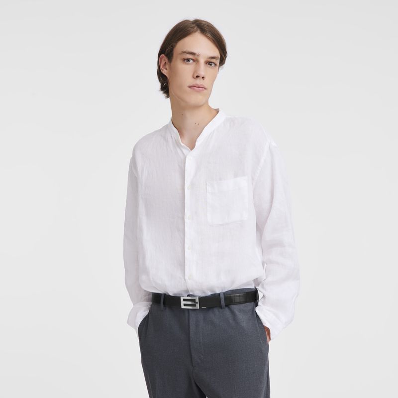 Black Longchamp Delta Box Men Belt | US-814MGAQFO