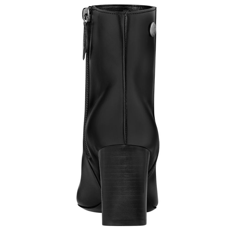 Black Longchamp Epure Low Women Boots | US-967FMBQGC