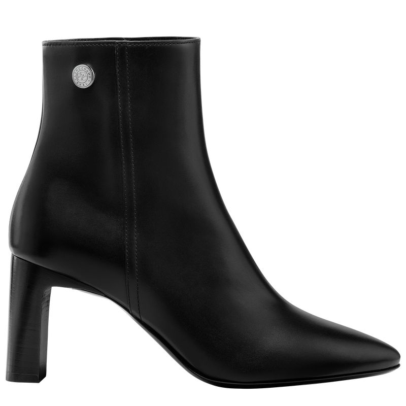 Black Longchamp Epure Low Women Boots | US-967FMBQGC